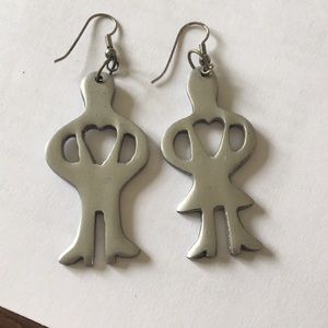 Vintage Man ❤️ Woman ❤️ Earrings